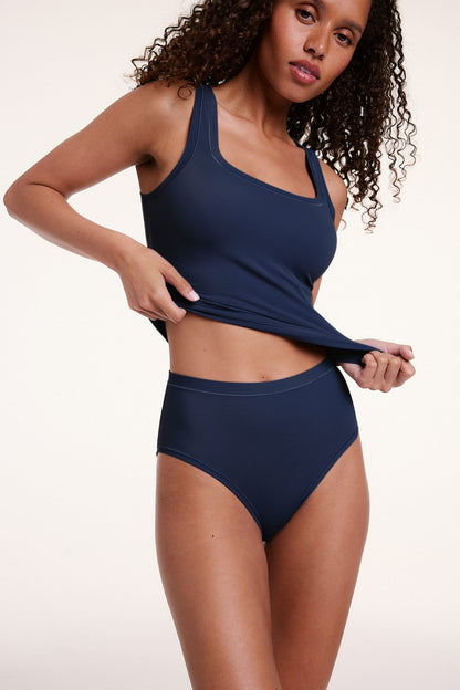 Bliss Tank - Navy