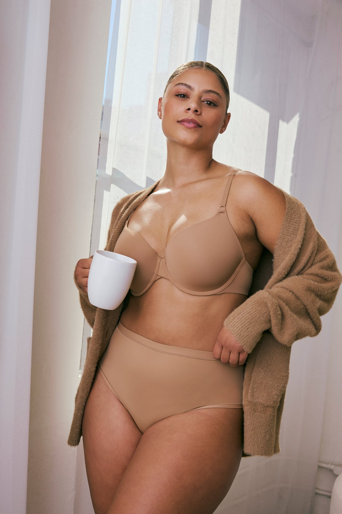 Base T-Shirt Bra - Tan