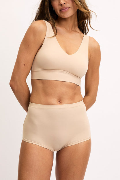 Bliss Boyshort - Beige