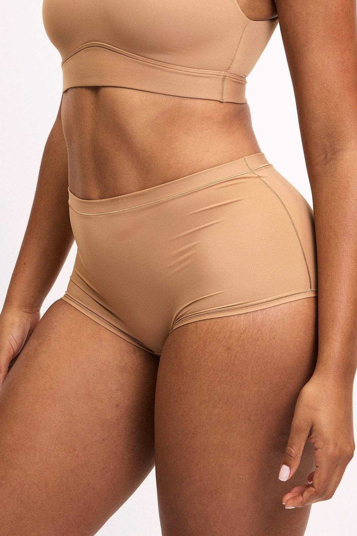 Bliss Boyshort - Tan