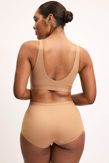 Bliss Boyshort - Tan
