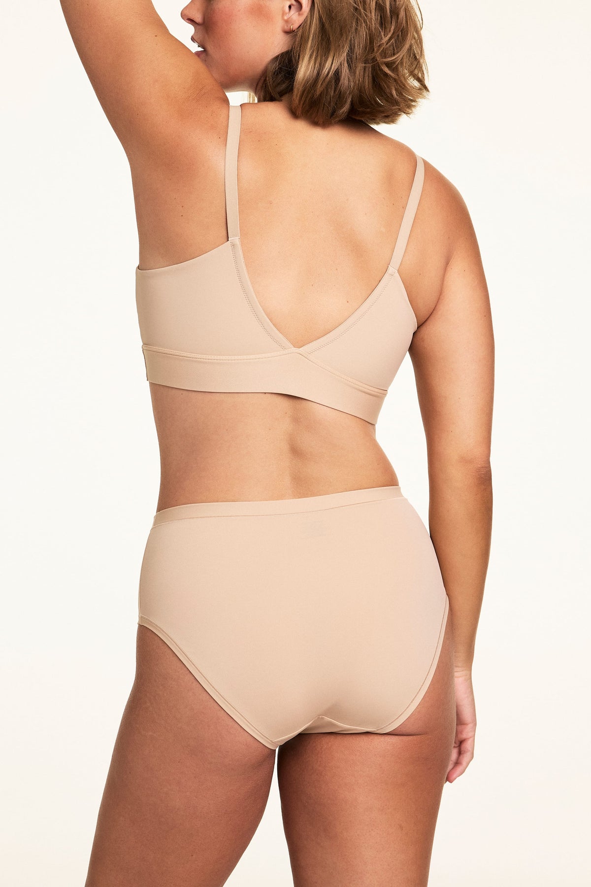Bliss Highwaist Brief - Beige