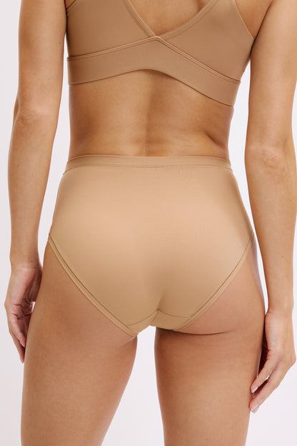 Bliss Highwaist Brief - Tan