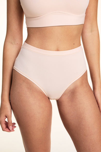 Bliss Highwaist Brief - Rose
