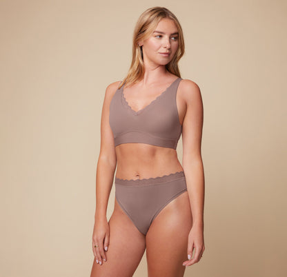 Bliss Lace Bralette - Mauve