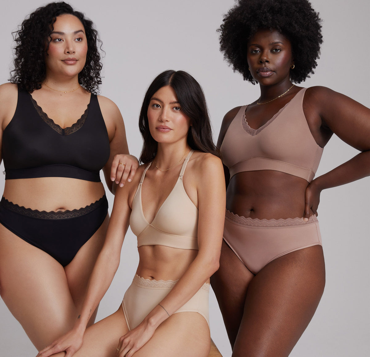 Bliss Lace Bralette - Mauve