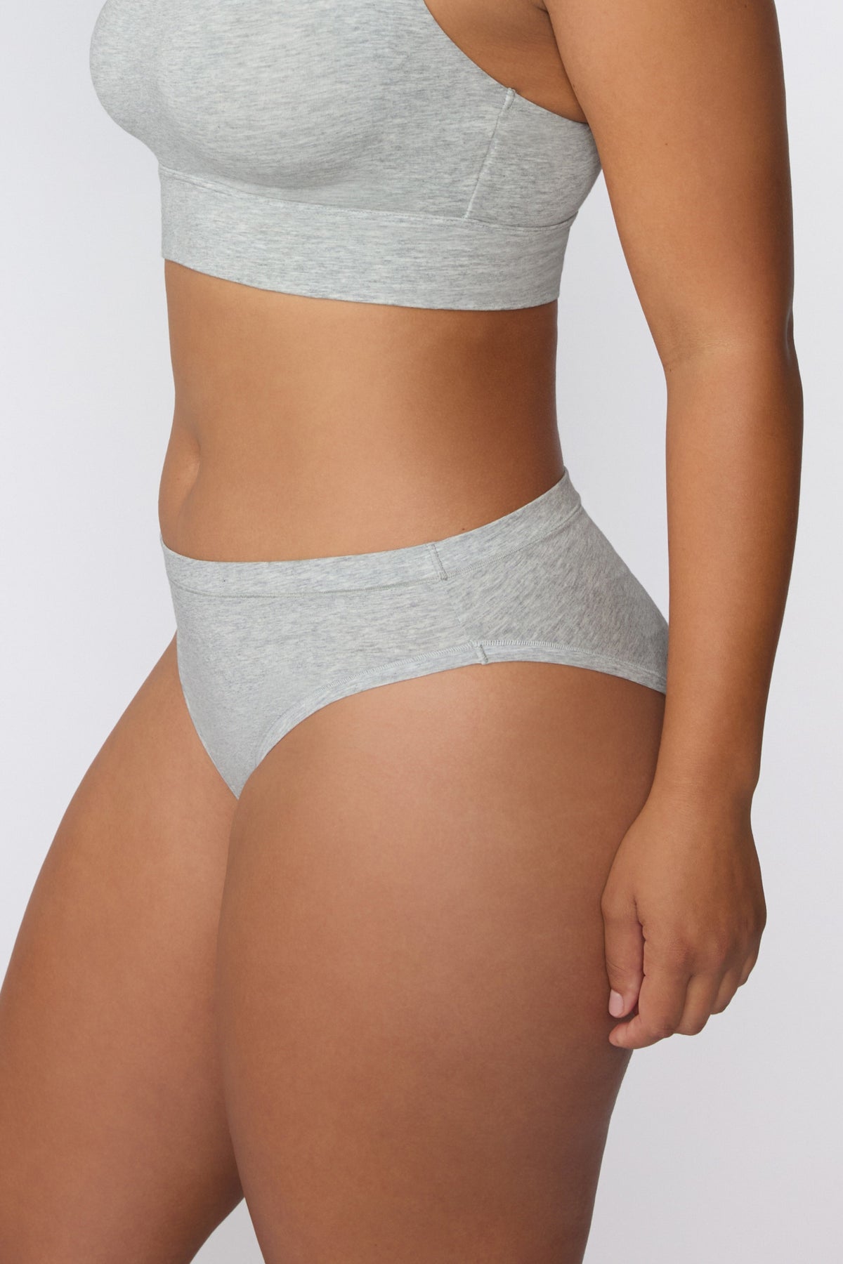 Cloud Cotton Bikini - Heather Grey