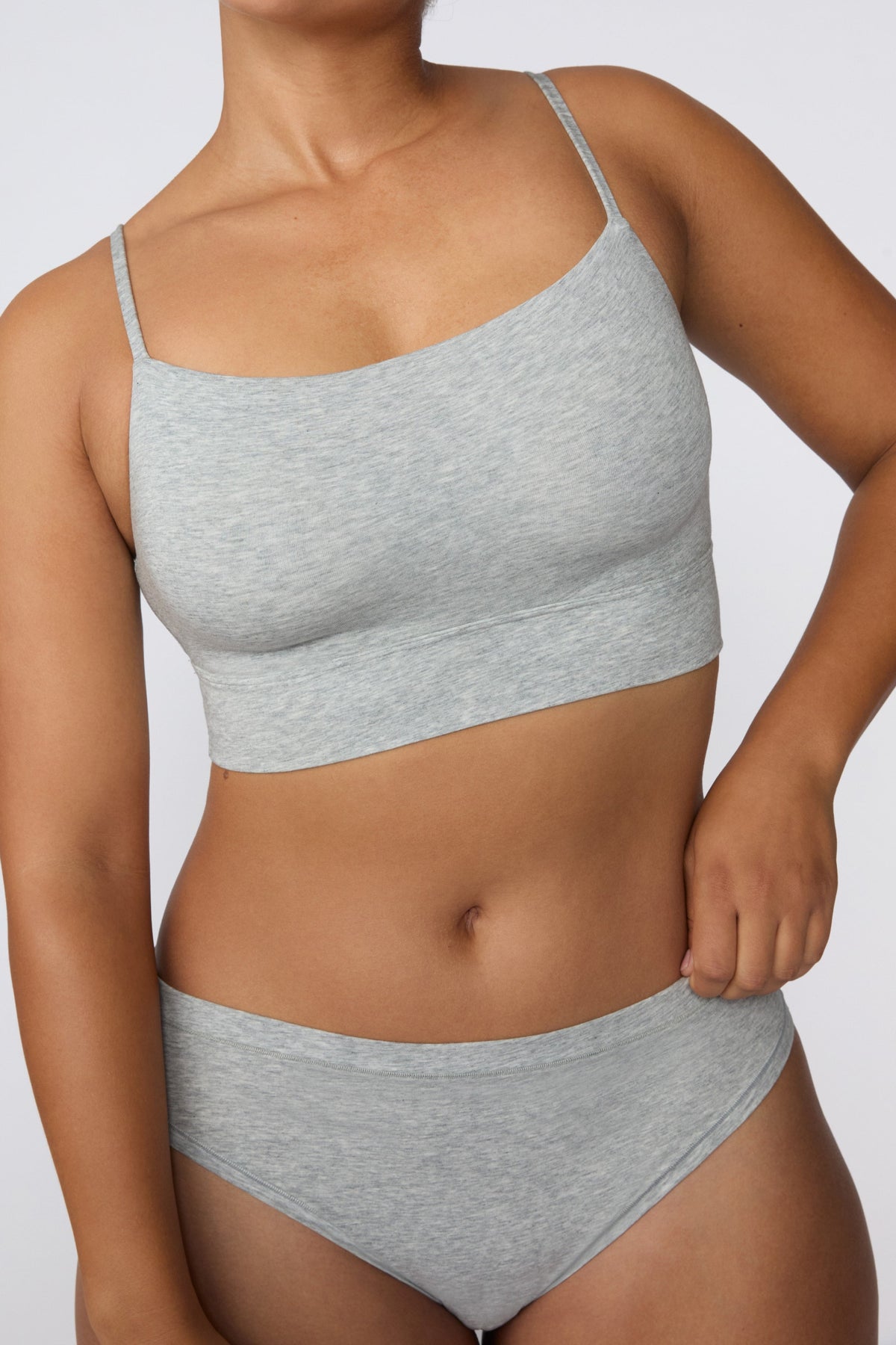 Cloud Cotton Bikini - Heather Grey