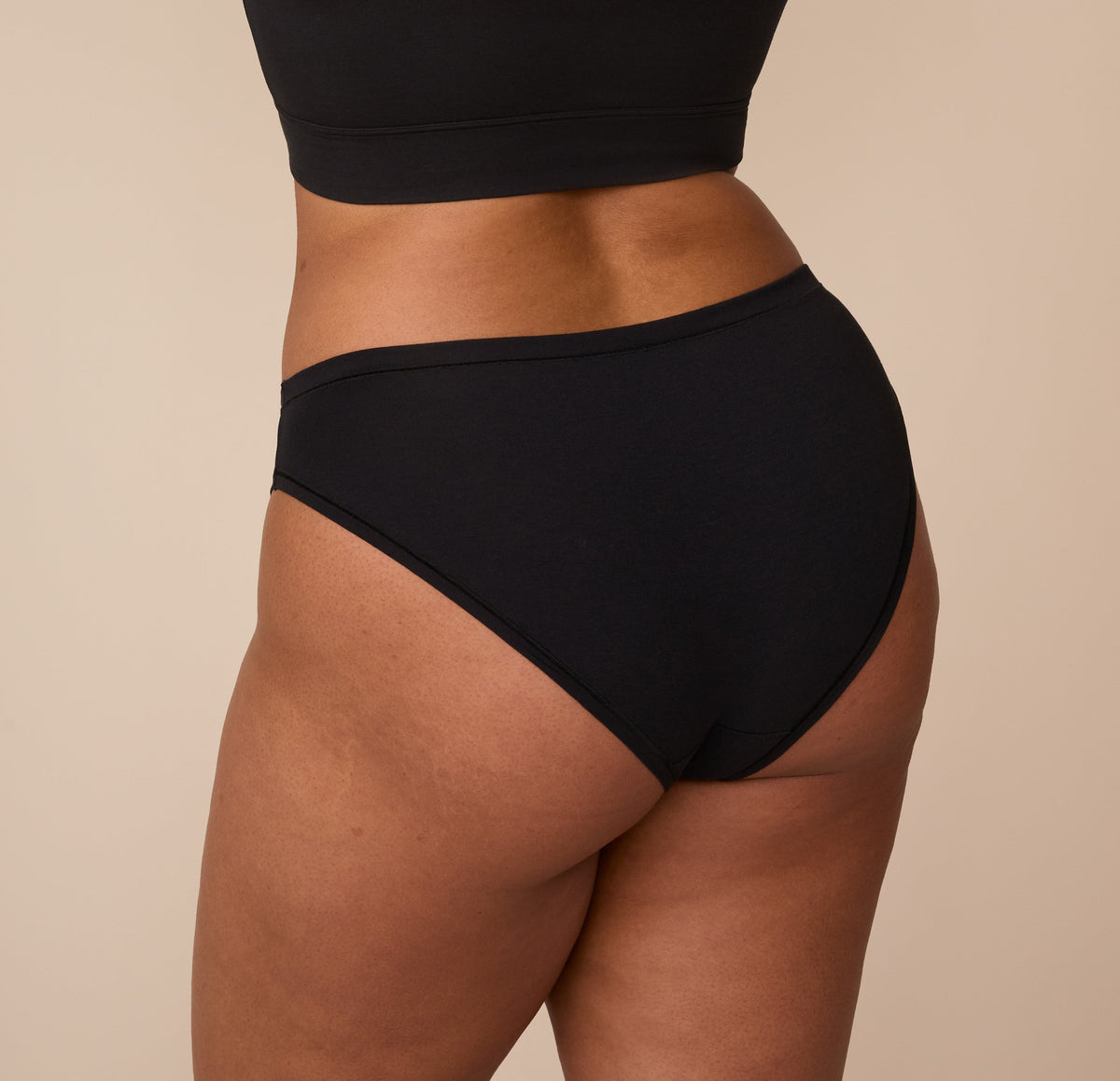 Cloud Cotton Bikini - Black