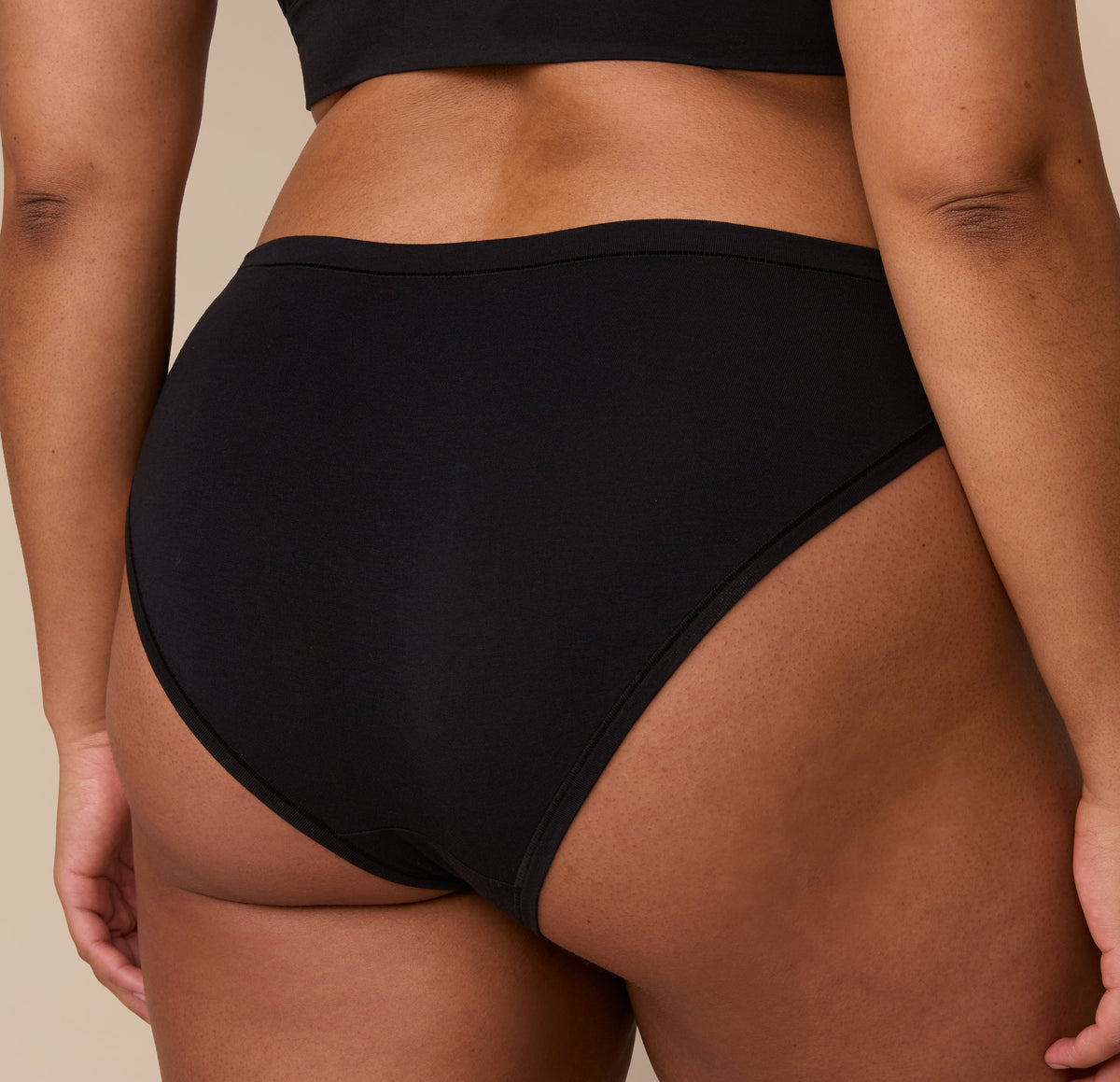 Cloud Cotton Bikini - Black