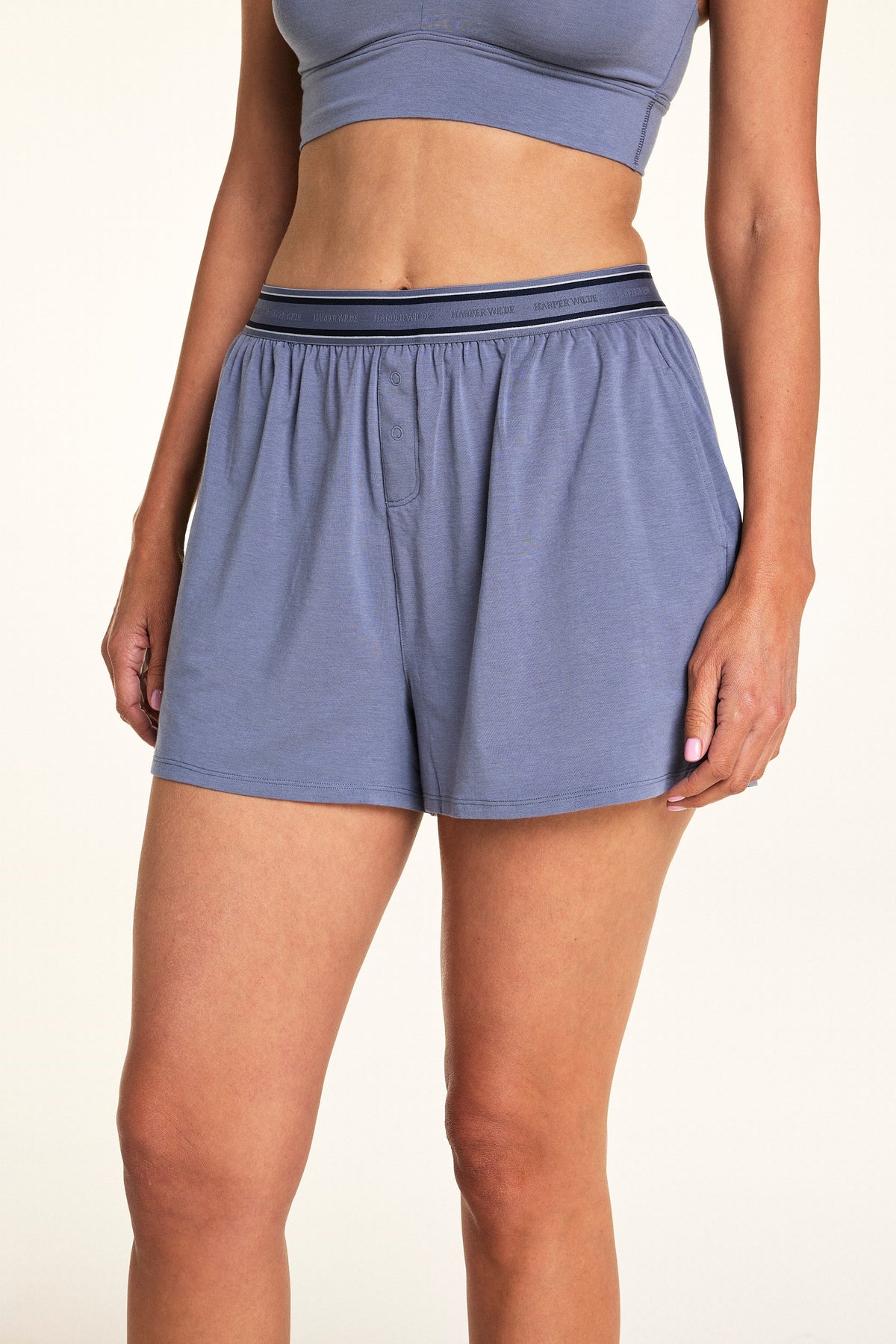 Cloud Cotton Shorts - Slate