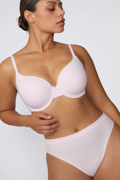 Cloud Cotton T-Shirt Bra - Primrose