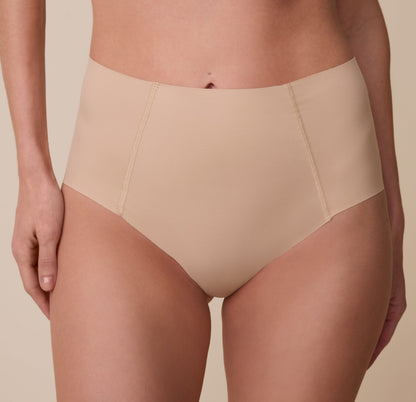 No-Show Highwaist Brief - Beige