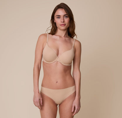 No-Show Thong - Beige