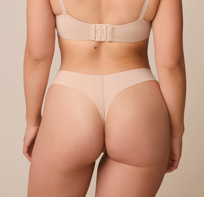 No-Show Thong - Beige