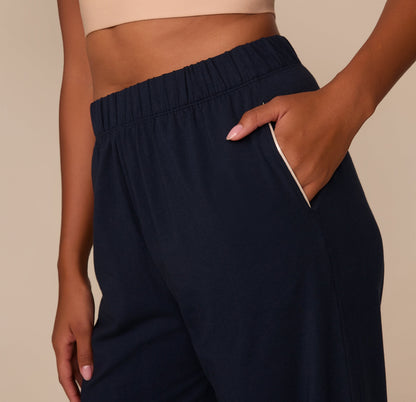 Perfect Pima Pajama Pants - Navy