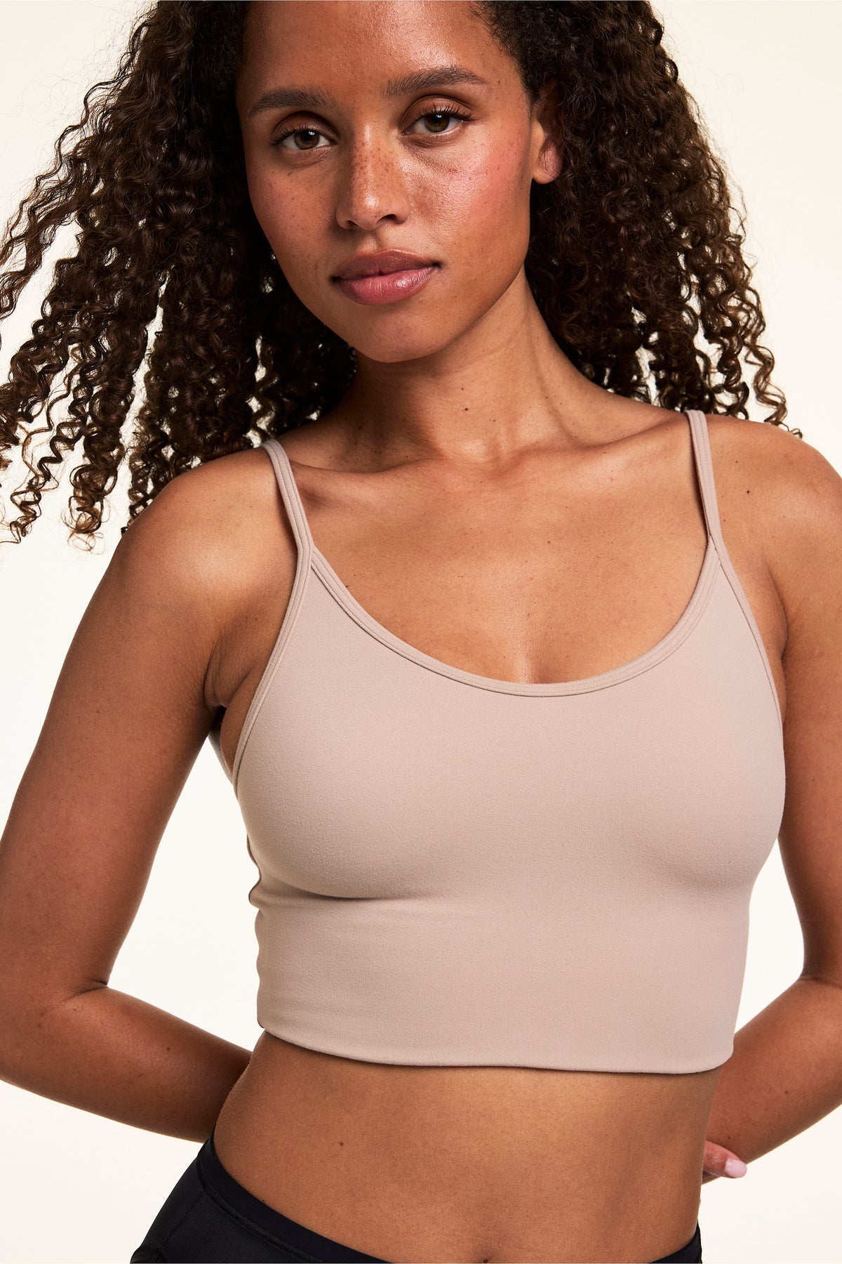 WhippedKnit™ Scoop Bralette - Mushroom