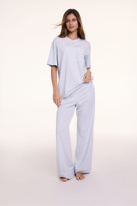 Perfect Pima Pajama Tee & Pants Set